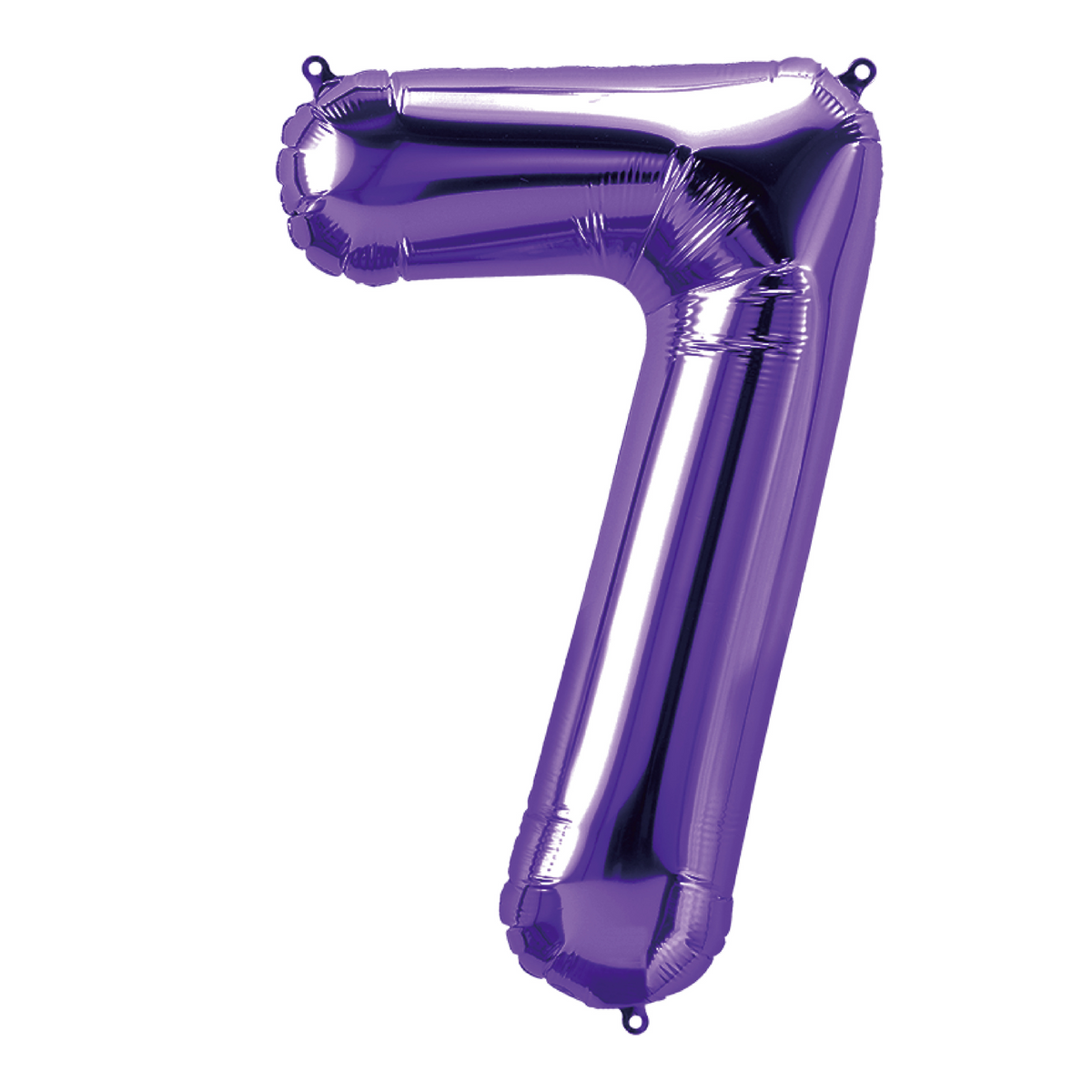 34" Purple Number 7 Balloon