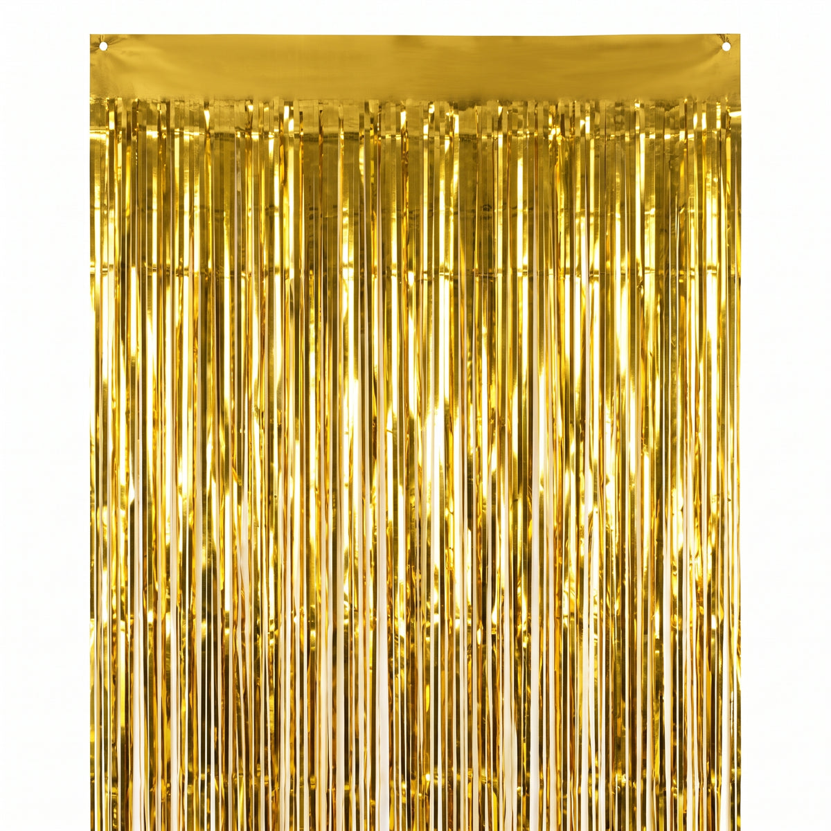 Gold Metallic Door Curtain - 3' x 8'