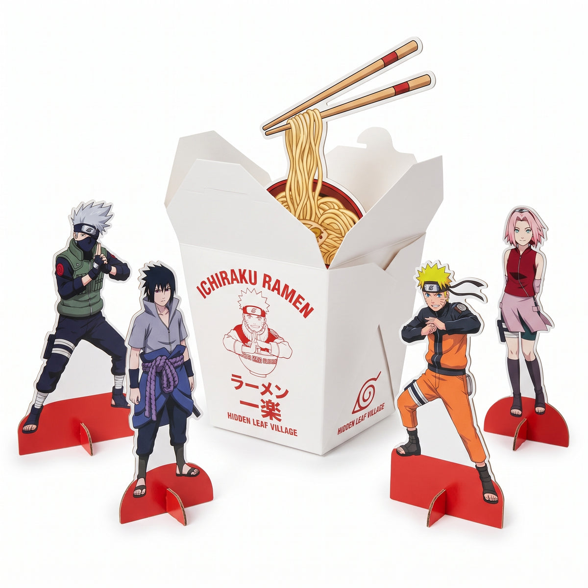 Naruto Anime Table Centerpiece Kit for Birthday Parties