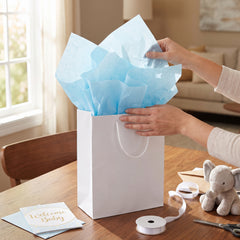 Sapphire Blue Tissue Paper - 8 Count