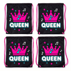 Internet Famous "Queen" Cinch Bag Multipack - 4 Pack
