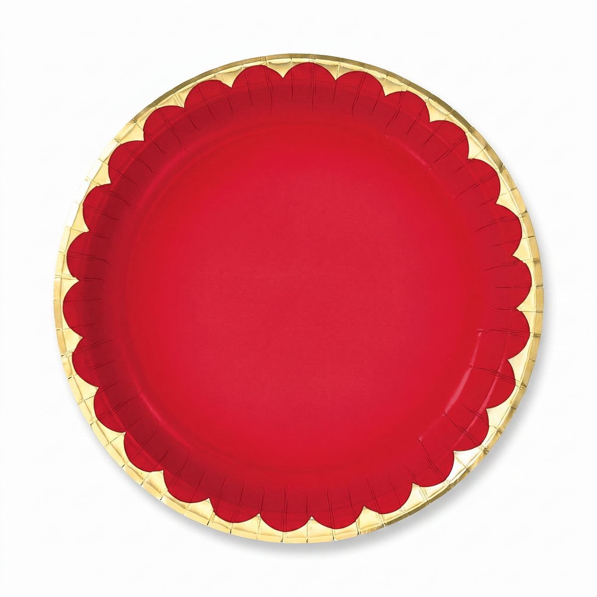 Vibrant Red 6.75" Paper Plates