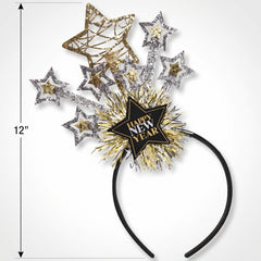 Deluxe "Happy New Year" Starburst Headband