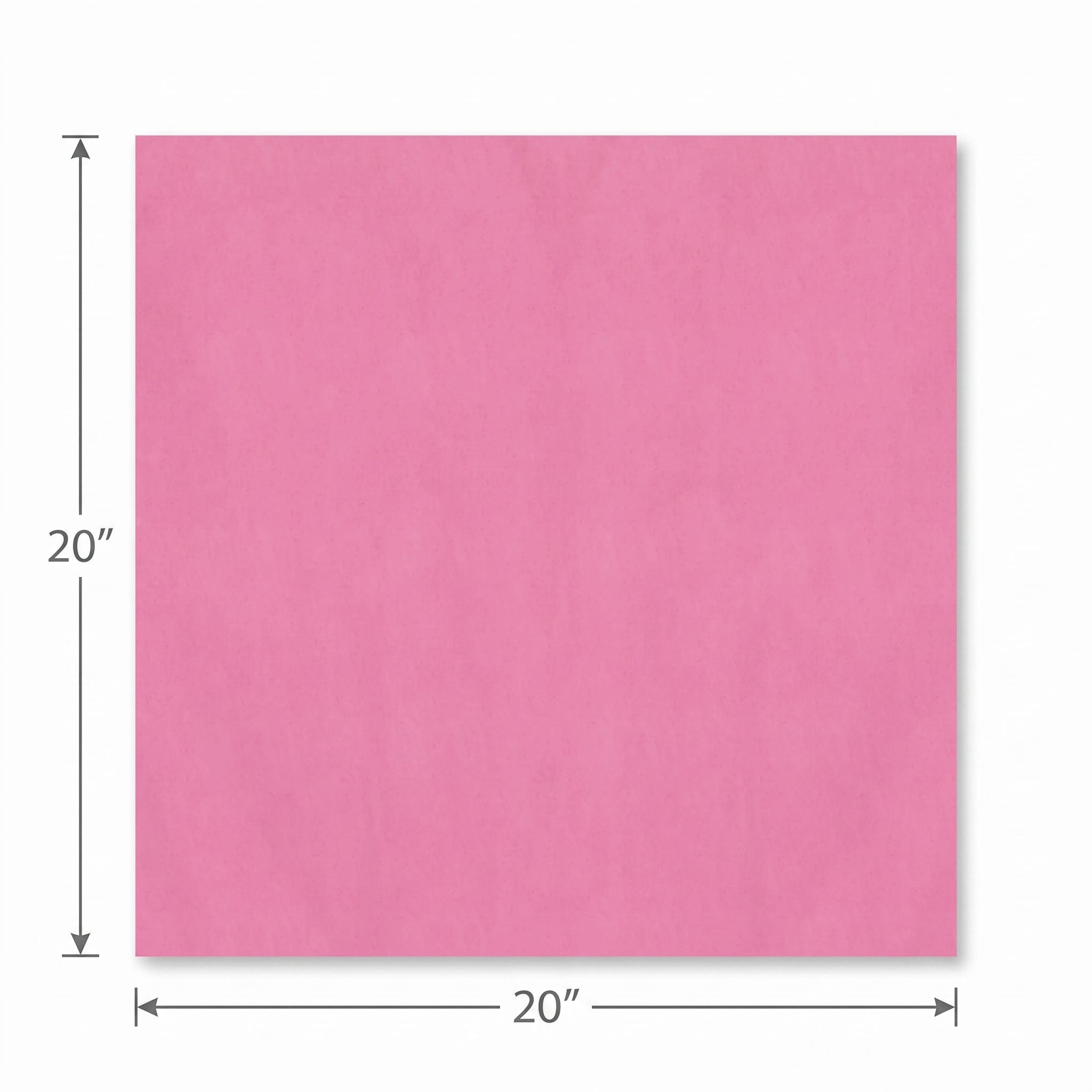 Vibrant Pink Tissue Paper - 8 Count