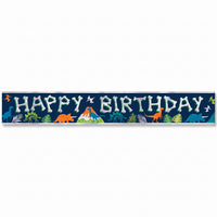 Dino-Mite Happy Birthday Banner