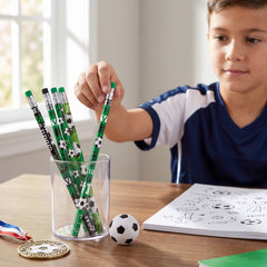 Goal Getter Soccer Pencils - 8 Pack Sports Party Favors