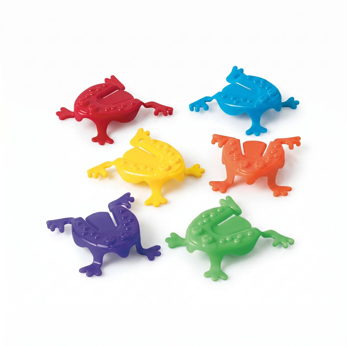 Colorful Jumping Frog Party Favors - High Count Set