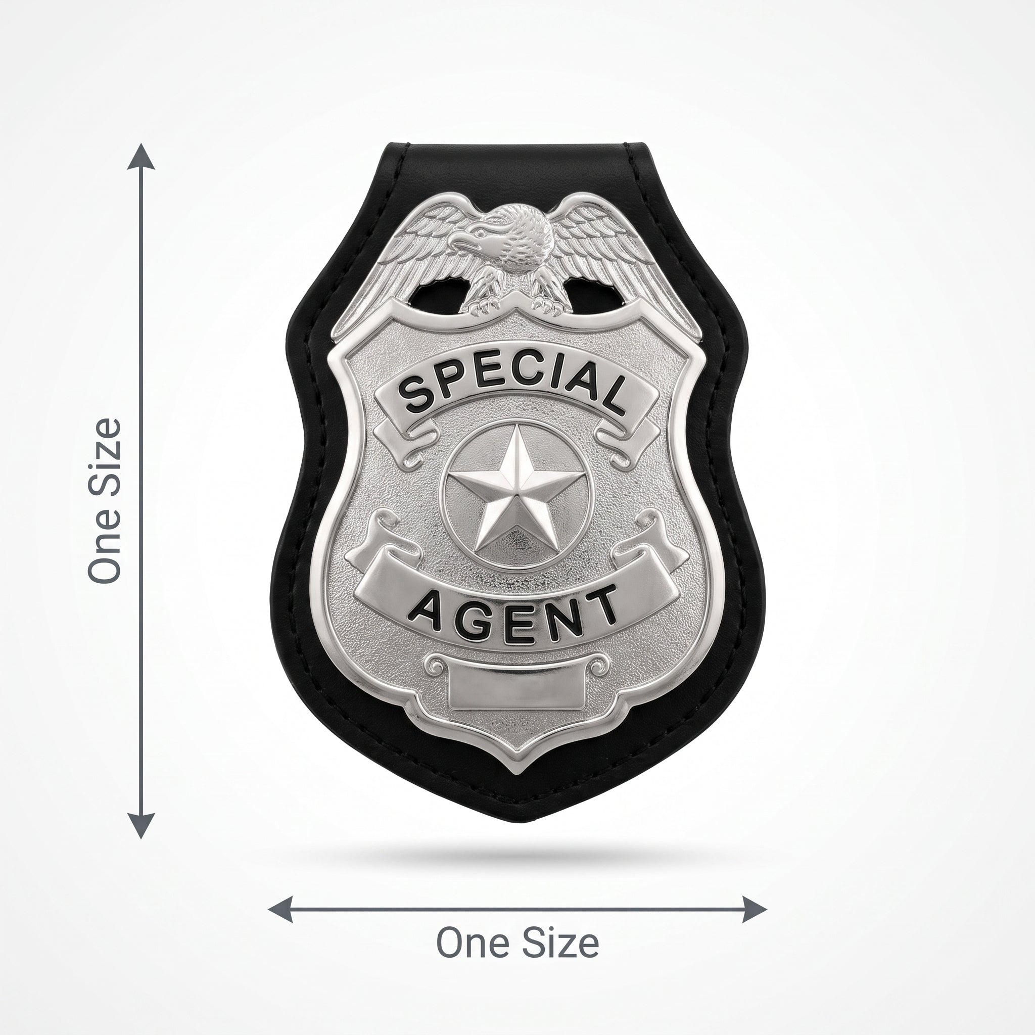 Special Agent Costume Badge Accessory