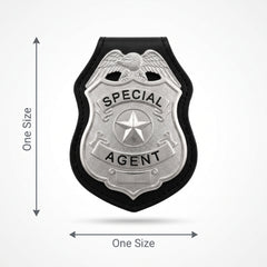 Special Agent Costume Badge Accessory