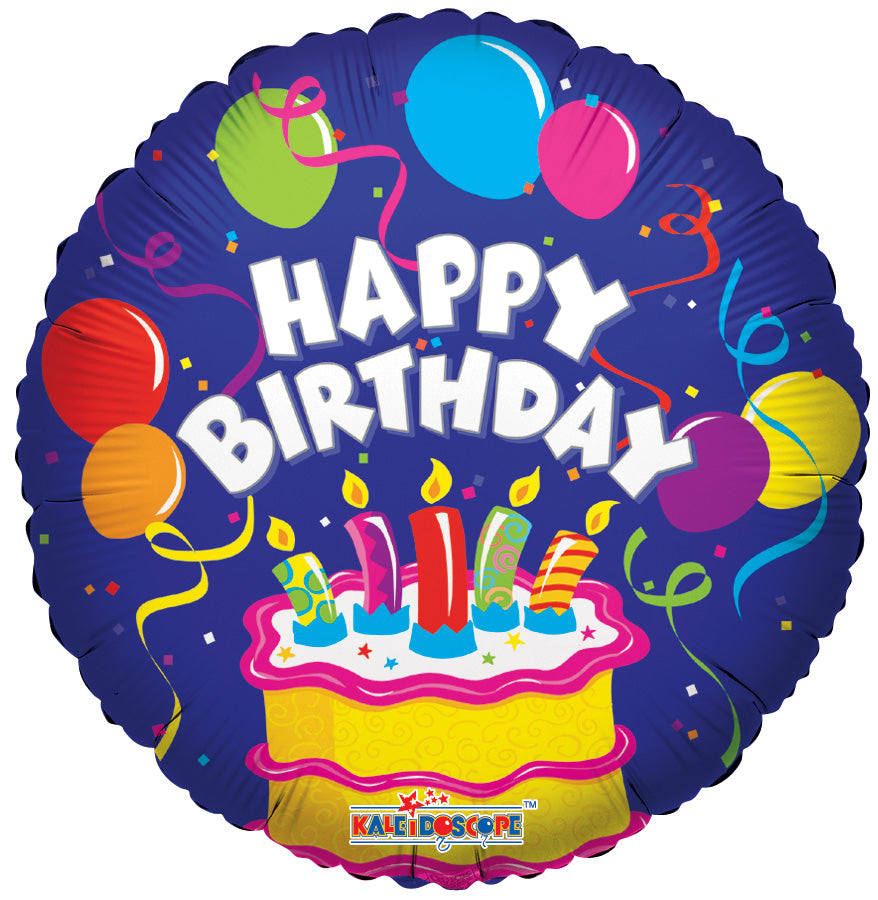 Sl Happy Birthday Cake Balloon