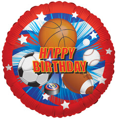 Sl Birthday Sports Balloon