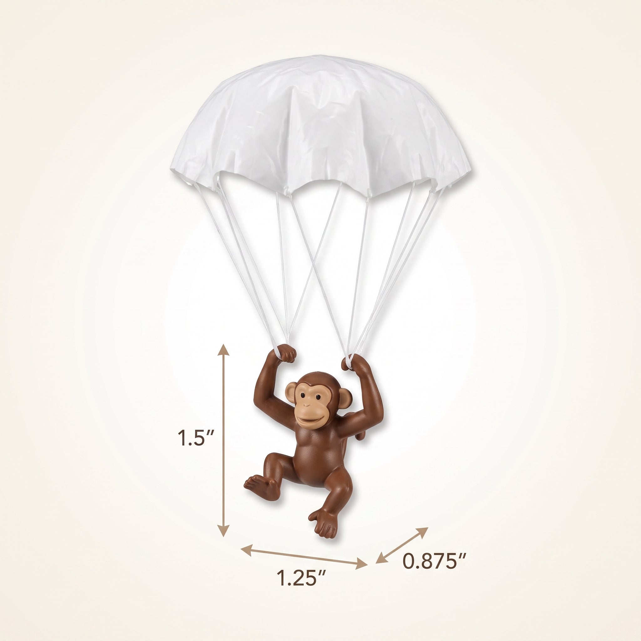 Zoo Animal Paratroopers Toy Set - 12 Pack