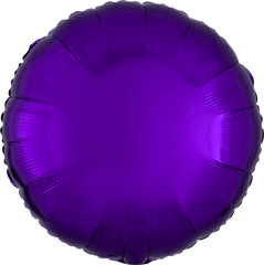 Metallic Purple Circle Foil Balloon