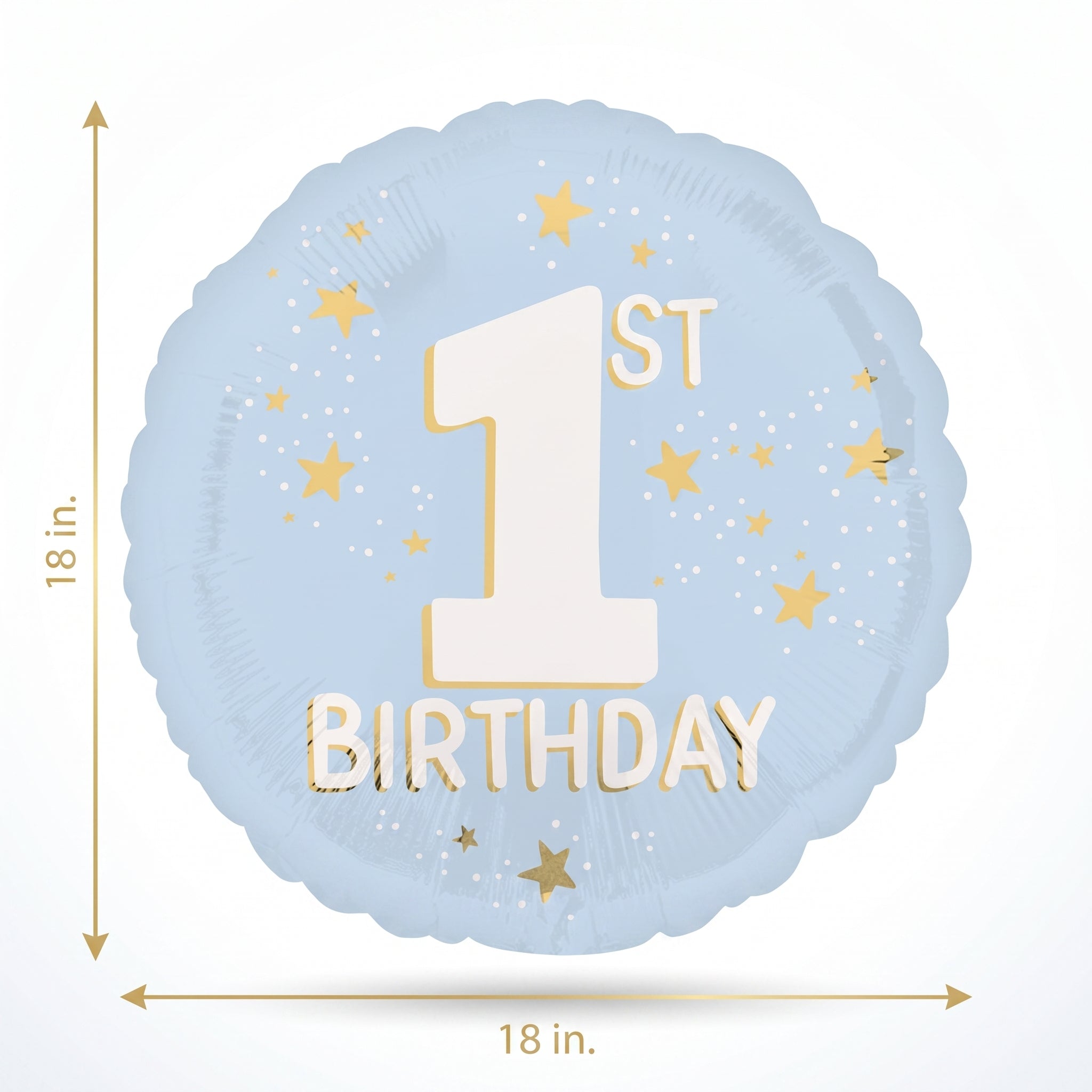 Lil' Mr. 1st Birthday Foil Balloon - 18"