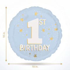 Lil' Mr. 1st Birthday Foil Balloon - 18"