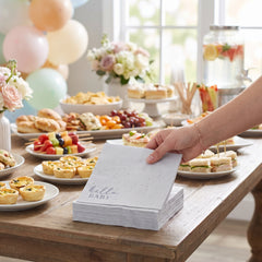 Ginger Ray "Hello Baby" Printed Luncheon Napkins - 6.5 In. x 6.5 In.