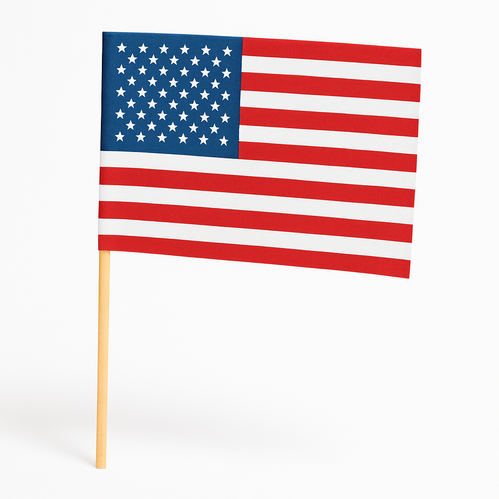 Classic American Flag 6" x 9"