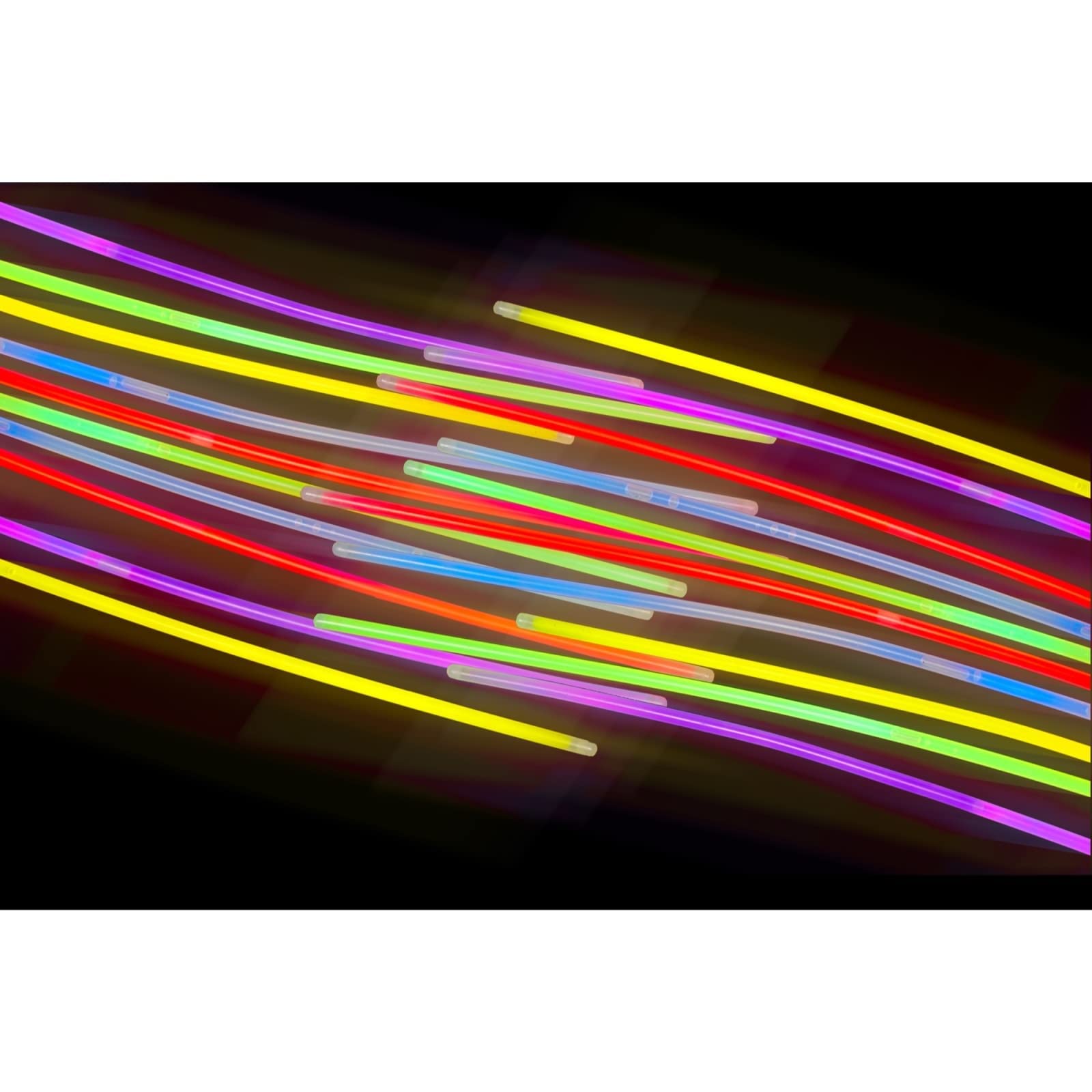 22 inch. Neon Glow Necklaces With Assorted Colors - 300