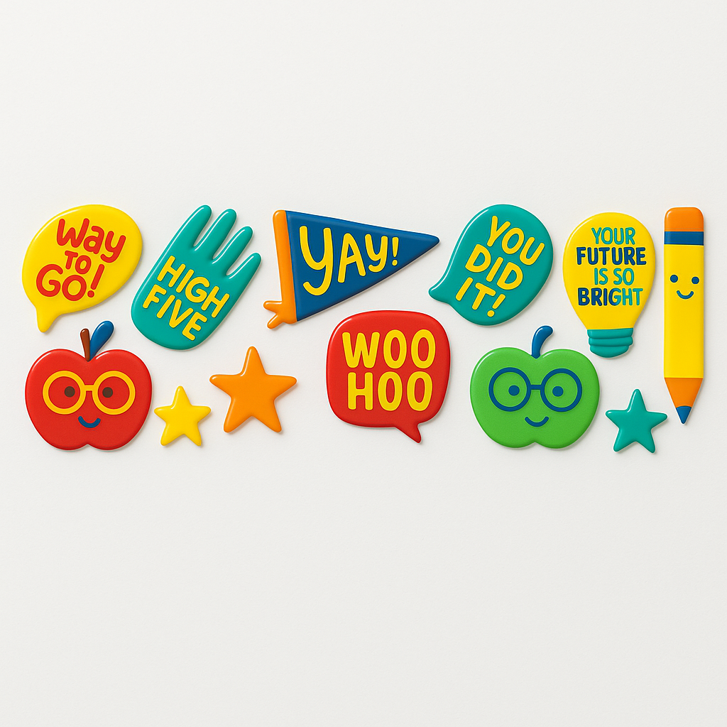 Graduation Celebration Gel Clings