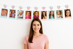 Free Spirit Garland for Baby's First Birthday Celebration