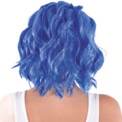 Vibrant Marine Blue Body Wave Wig