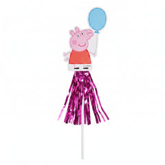 Peppa Pig Magical Party Paper Wands - 8 Pack