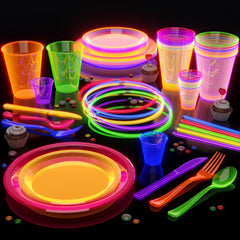 22in. Assorted Glow Necklaces (100)