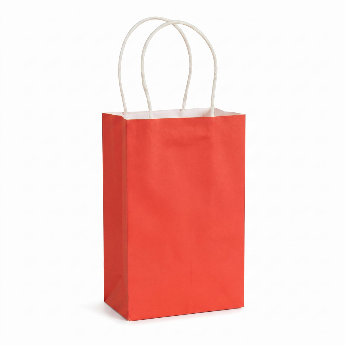 Small Red Kraft Gift Bag
