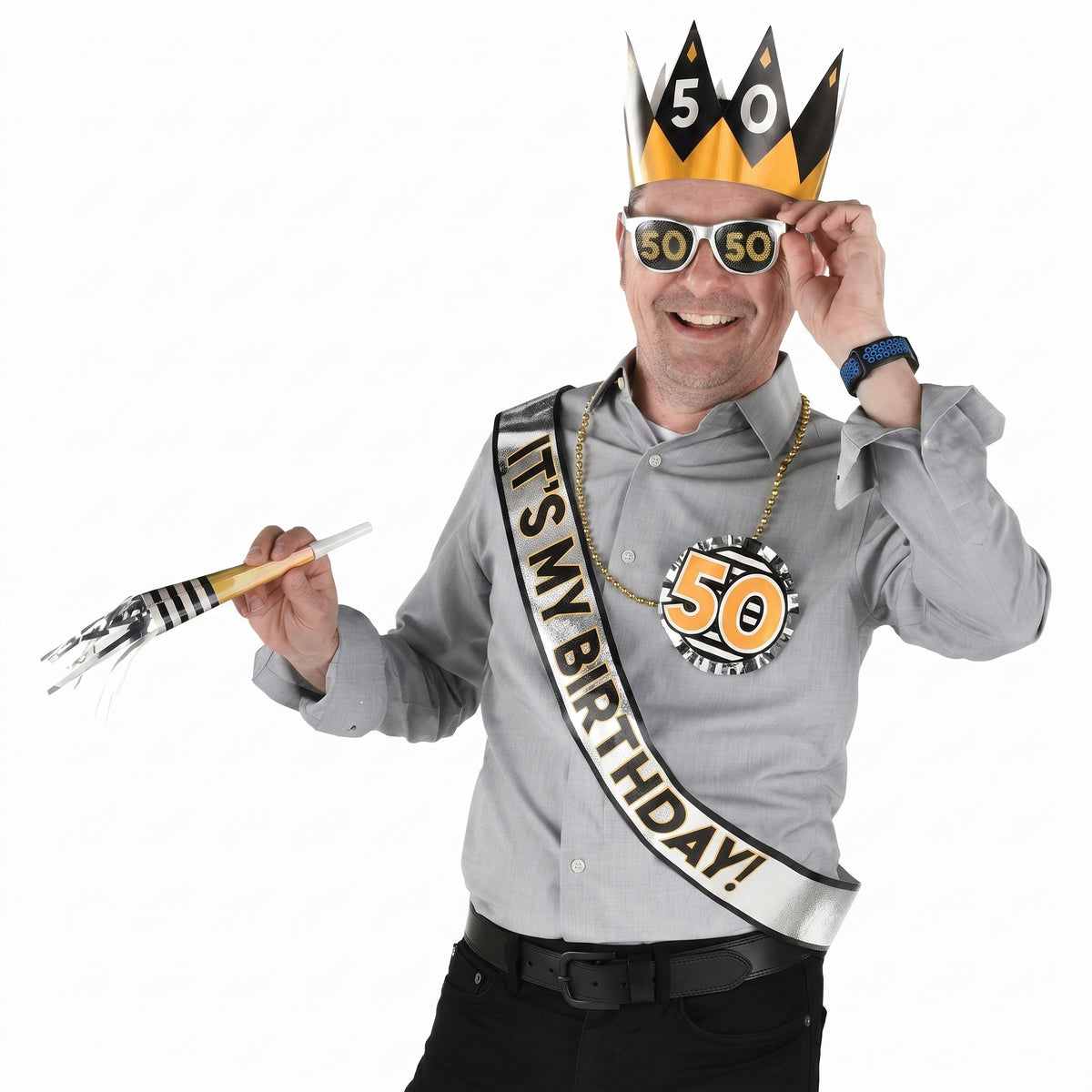 Regal 50th Birthday Celebration Party Kit