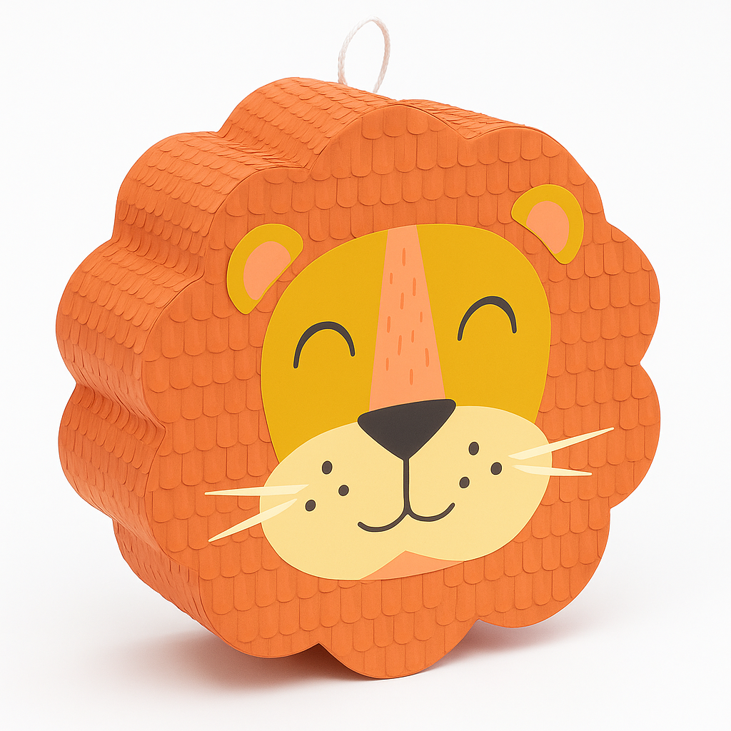 Get Wild Lion Mini Pinata Birthday Decoration