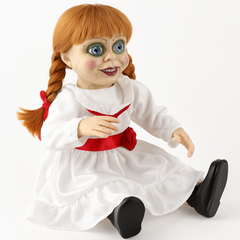 Annabelle Animated Horror Doll ‚Äì Motion-Activated Halloween Prop