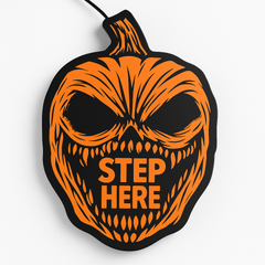 "Step Here" Jack-O'-Lantern Halloween Activator Pad