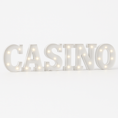 LED Casino Marquee Sign