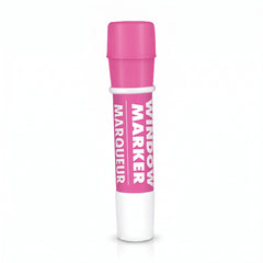 Bright Pink Washable Window Marker - Non-Toxic Team Spirit Decor