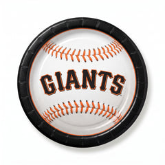 San Francisco Giants 9" Round Paper Plates