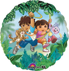 Happy Birthday Dora & Diego Balloon