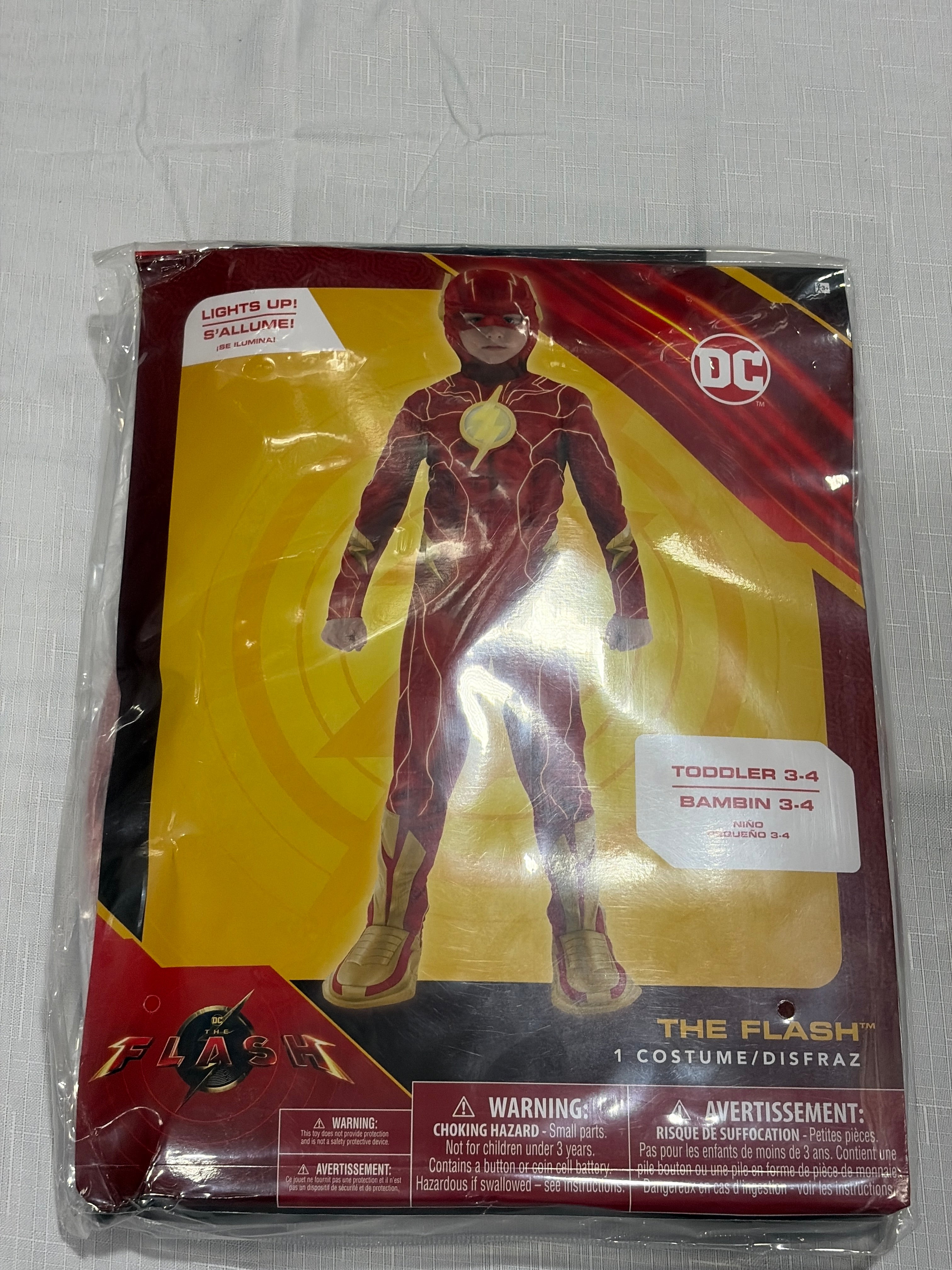 The Flash Movie Boys' Halloween Costume - Toddler (3-4)