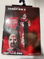 Men's Art the Clown Terrifier Halloween Costume - Adult One Size