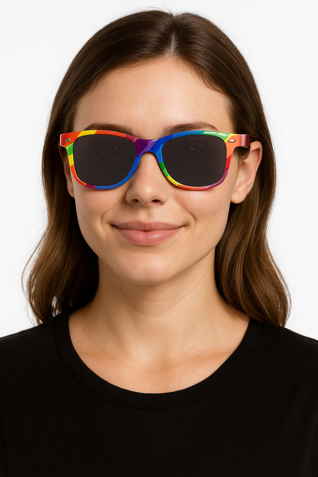 Rainbow UV400 Square Sunglasses