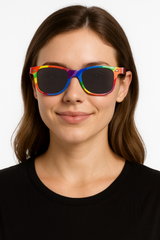 Rainbow UV400 Square Sunglasses