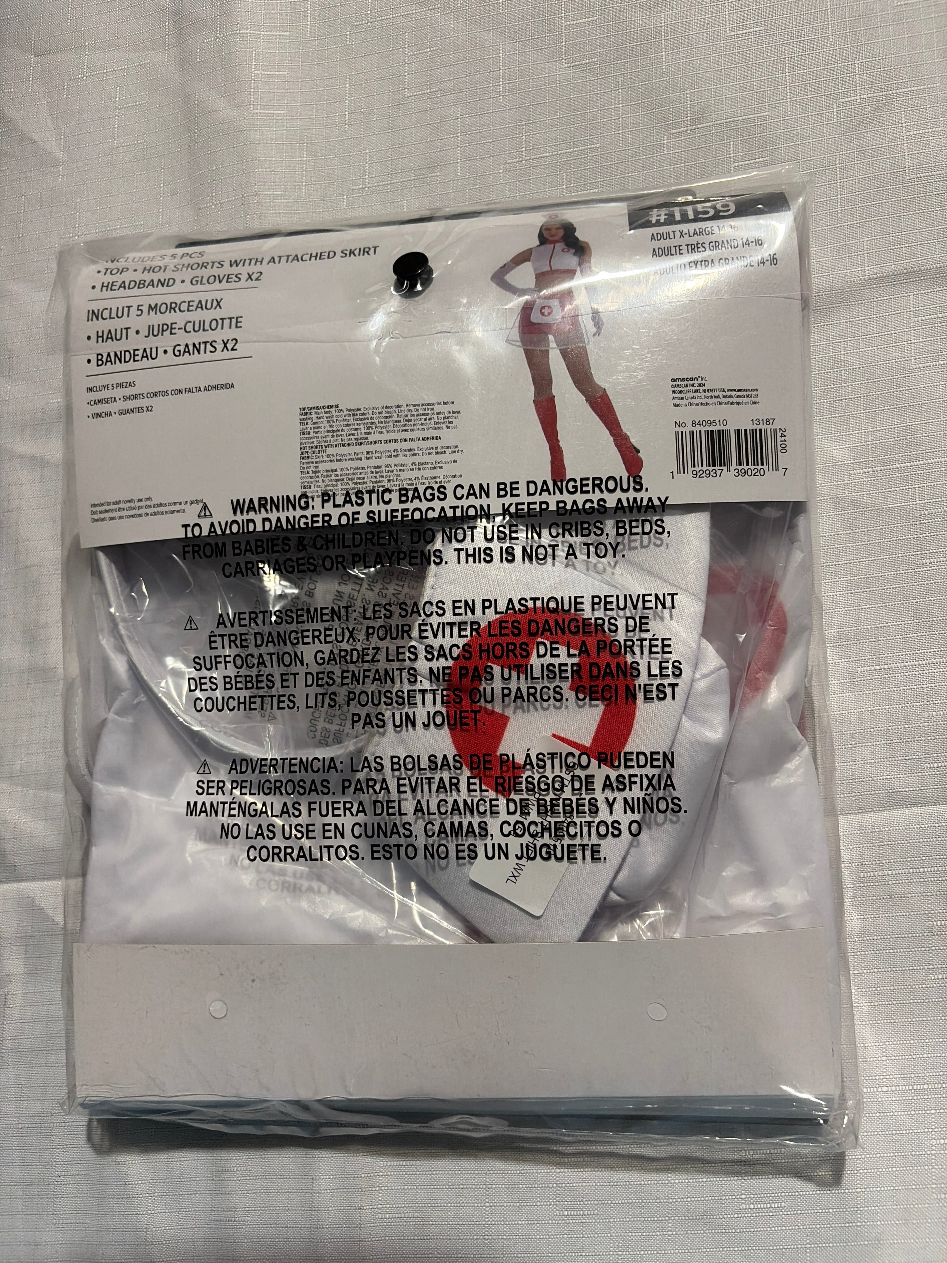 Night Shift Nurse Halloween Costume - Adult XL (14-16)