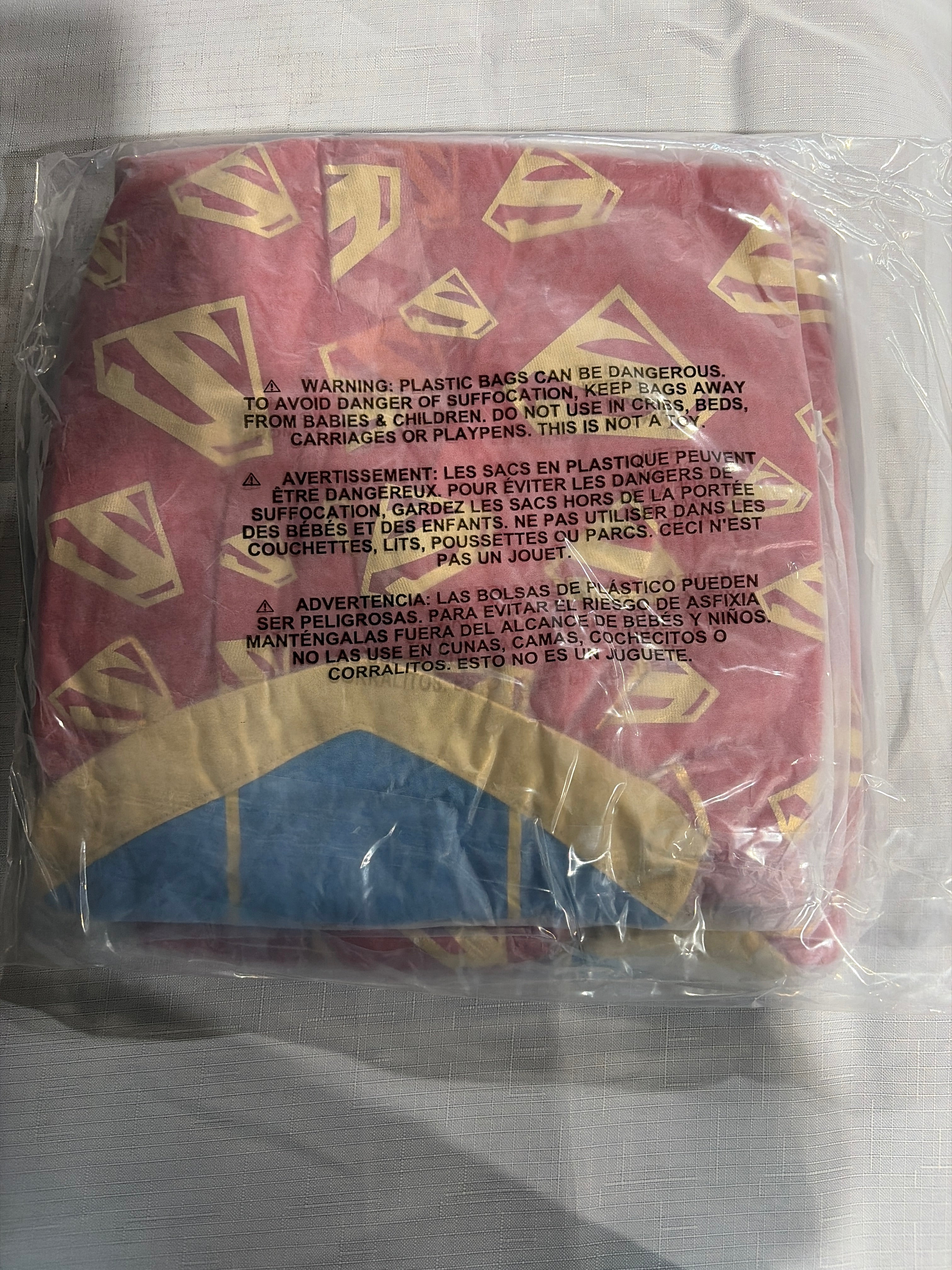 Supergirl Toddler Costume Dress & Cape - Child S (4-6)