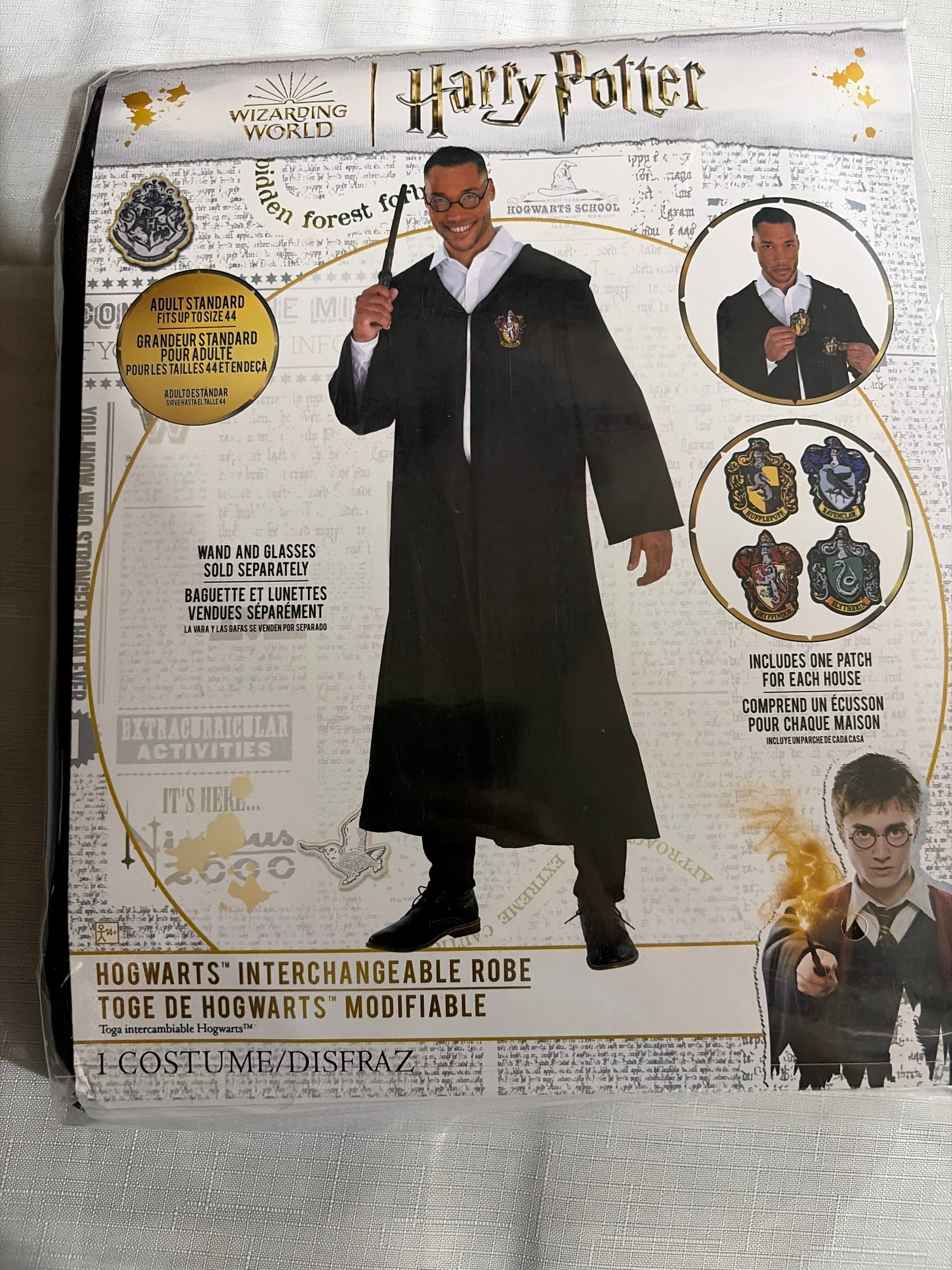 Adult Harry Potter Interchangeable Hogwarts Robe Costume