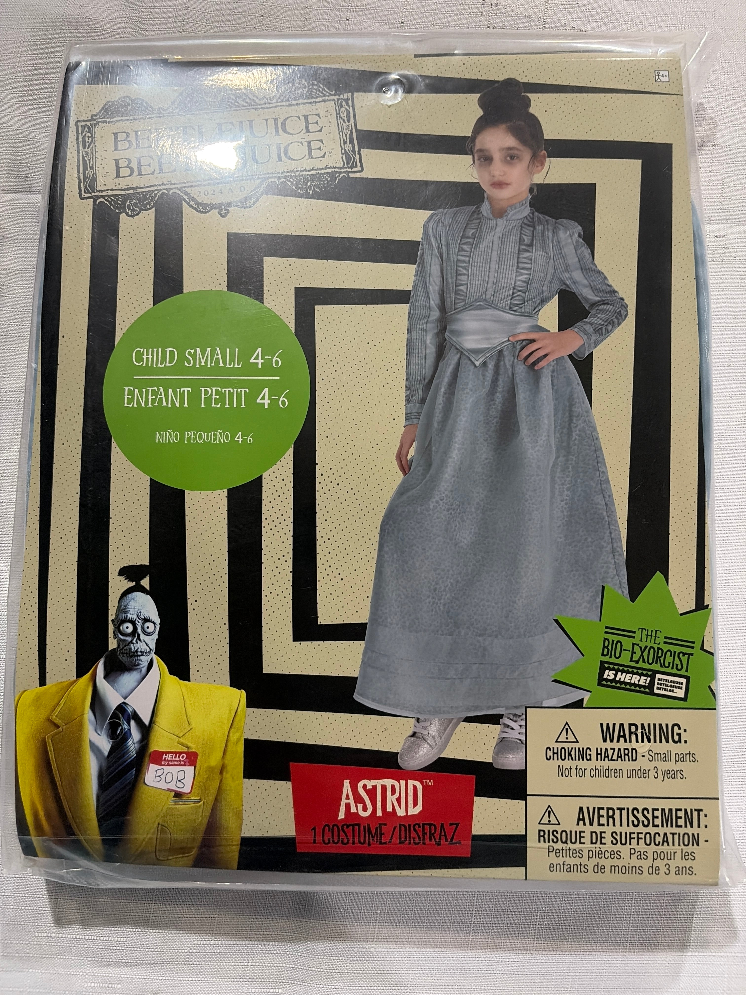 Girls' Classic Blue Halloween Costume