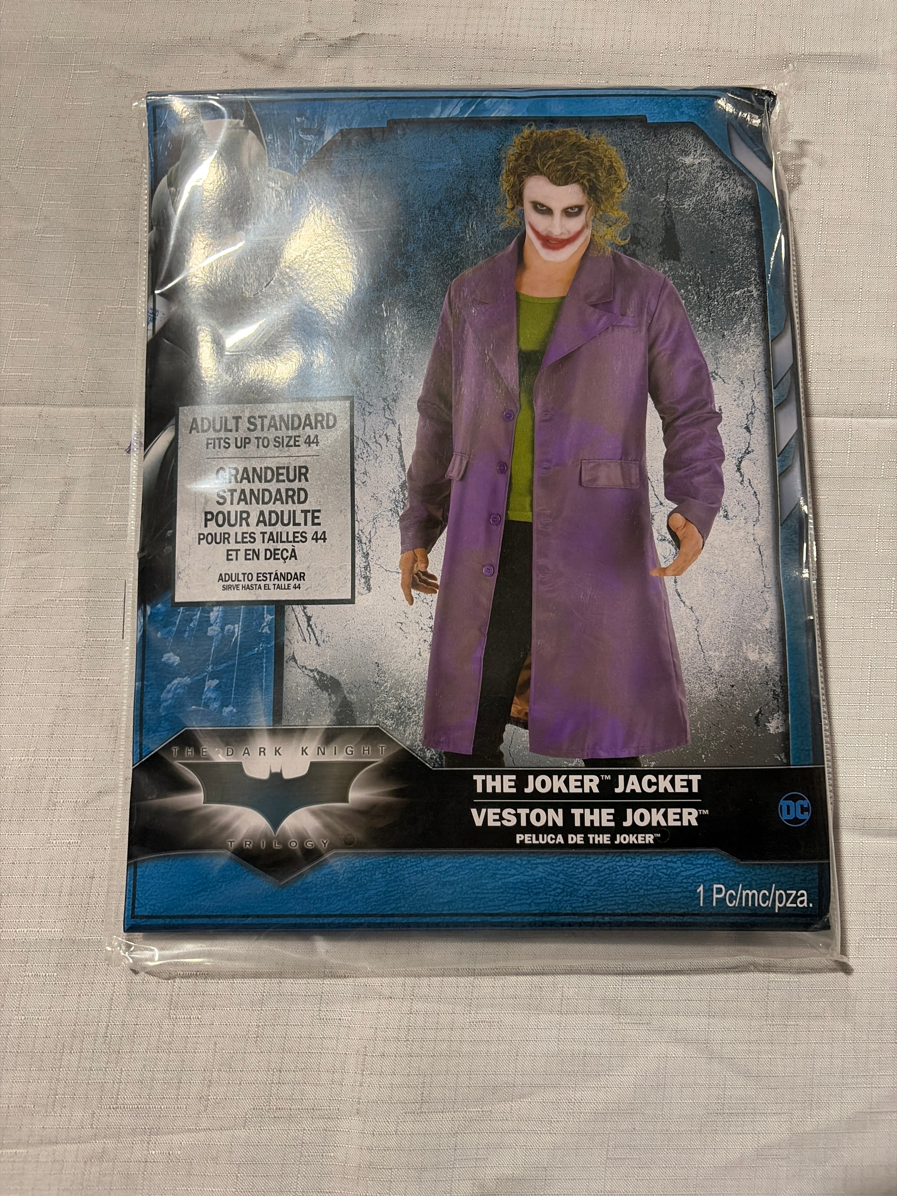 The Dark Knight Joker Halloween Tailcoat Jacket - Adult One Size
