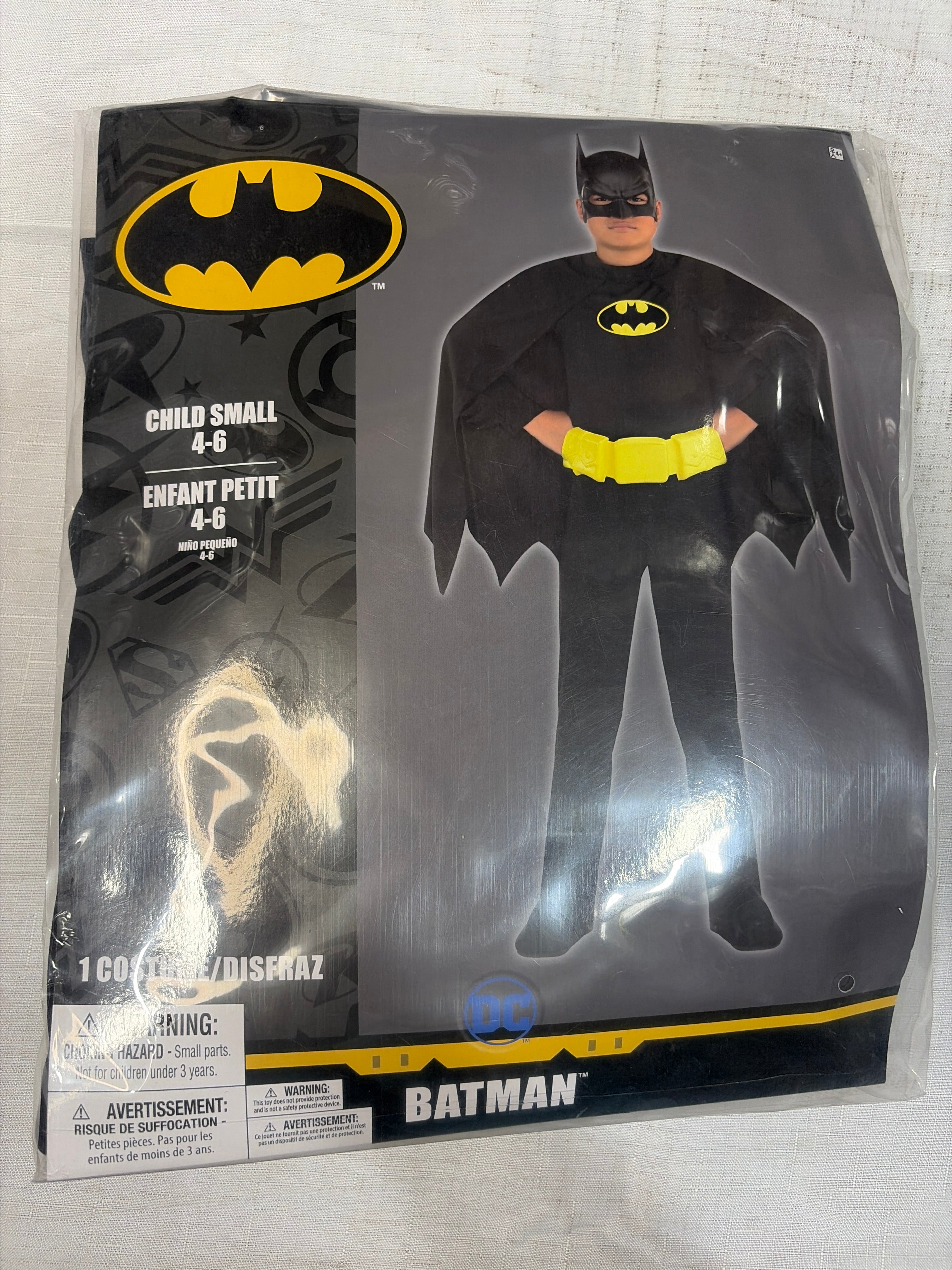 Boys' Batman Comic Costume