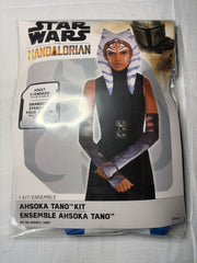 Adult Star Wars Ahsoka Costume Accessory Kit with Headpiece & Arm Sleeves - Adult One Size