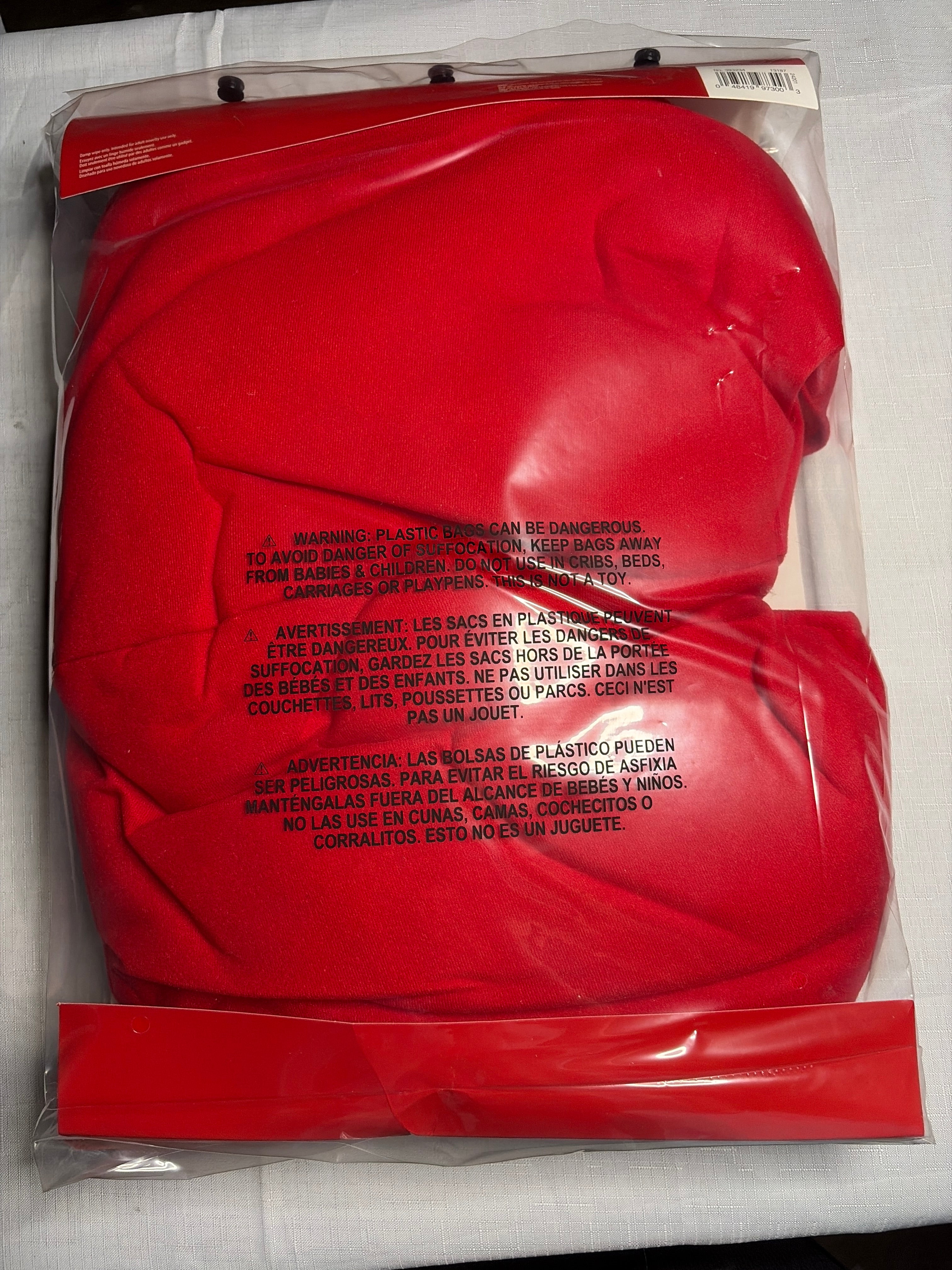 Santa Claus Filled Belly Costume Accessory