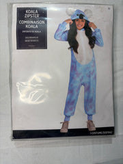 Kids' Blue Koala Zipster Costume for Halloween - Child M (8-10)