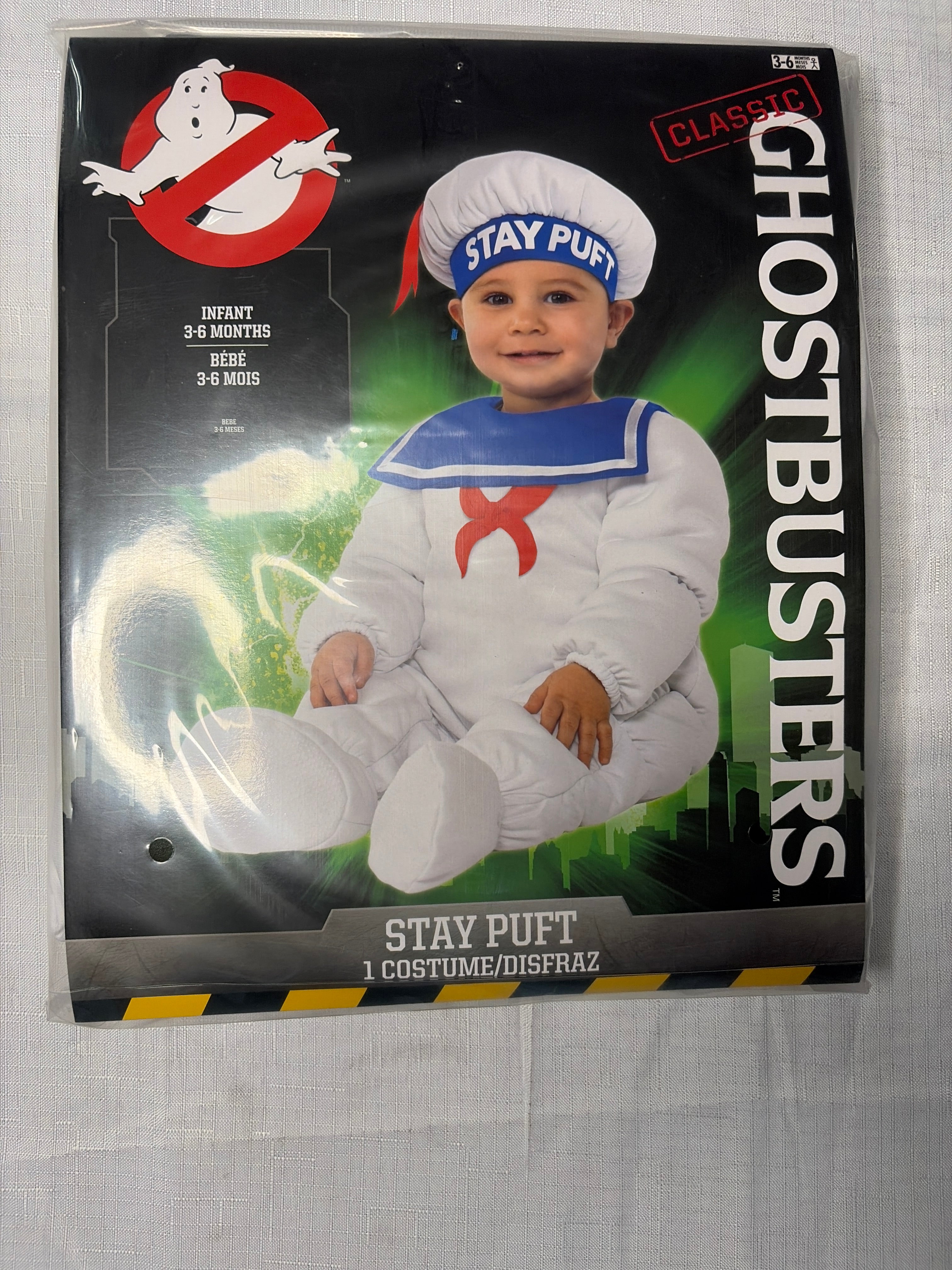Infant Stay Puft Marshmallow Man Costume - Ghostbusters
